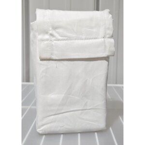 Threshold White Sateen Cotton Performance 2 Standard Pillowcase Count Set NWOT